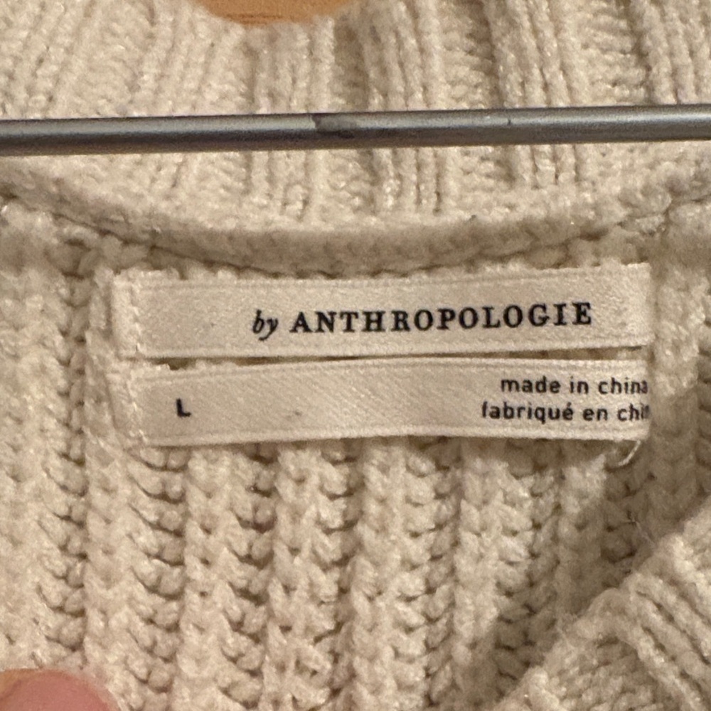 Anthropologie Multicolor Striped Crew Neck Sweater - Picture 2 of 7